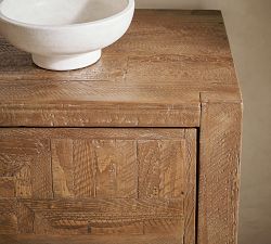 Reclaimed Parquet 6-Drawer Dresser (58.5")