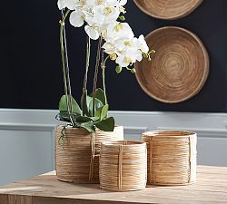 Cane Rattan Basket Sets