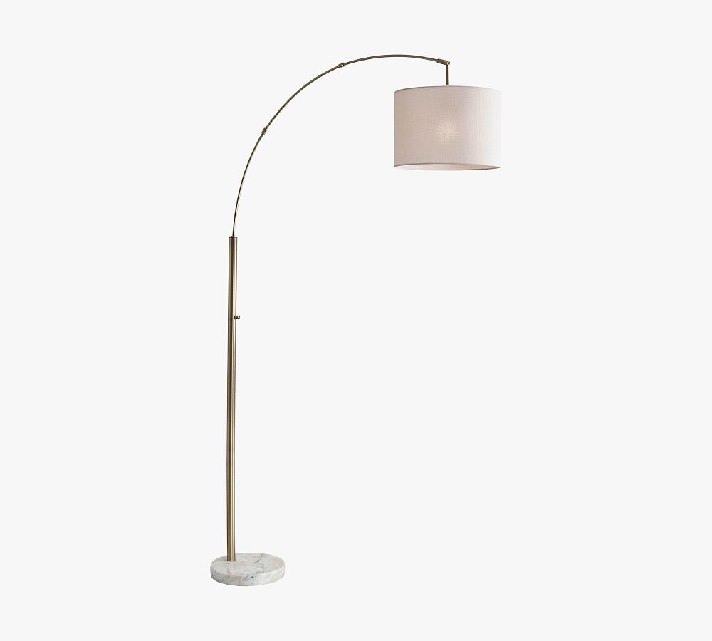 Locke Marble Arc Floor Lamp (77") by Pottery Barn