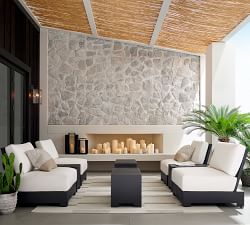 Dylan Eco-Friendly Textured Outdoor Pillow