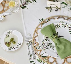 Monique Lhuillier Olive Orchard Appetizer Plates - Set of 4