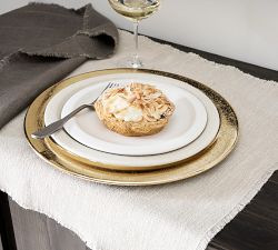 Rustic Metal Handcrafted Charger Plate