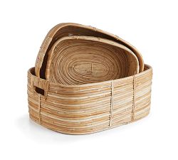 Cane Rattan Basket Sets