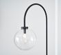Claremont Glass Globe Floor Lamp (65")