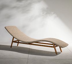 Encinitas Wicker Outdoor Single Chaise Lounge