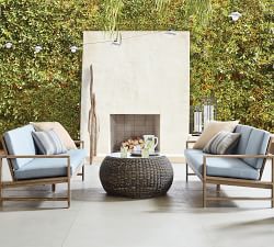 Indio Eucalyptus Outdoor Sofa (73")