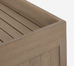 Kelley Teak Outdoor Storage Cabinet