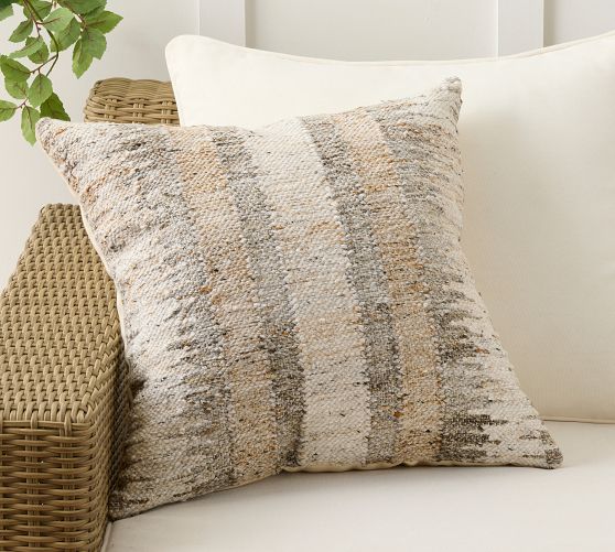 Lefferts Woven Outdoor Pillow