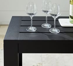 Malibu Metal Outdoor Console Table (60")