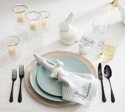 Mason Bunny Napkin Rings, Set of 4