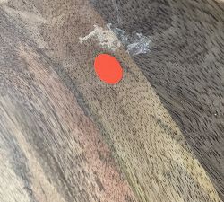 Open Box: Atticus Counter Stool, 16.5"w x 13"d x 24"h - Natural Mango