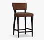 Payson Leather Stool