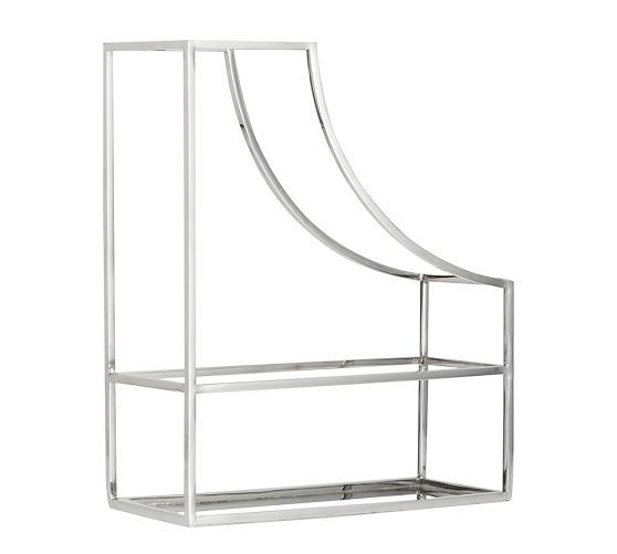 Polished Nickel Magazine Holder