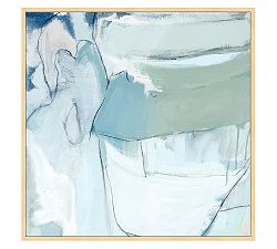 Sunken Treasure Framed Canvas by Mary Elizabeth Peterson