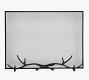 Bronze Antler Fireplace Screen