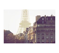 Magic Hour on Champ de Mars Framed Print by Rebecca Plotnick