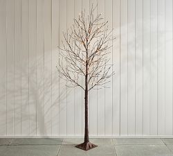 Lit Outdoor Willow Twinkling Twig Tree