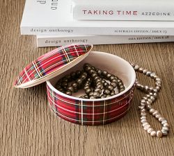 Stewart Plaid Decorative Box