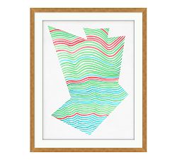 Summer Lines Paper Print