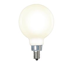 G16 E12 4W LED Milk Glass Filament Bulb - Pack of 3
