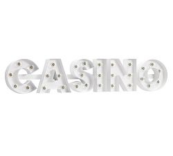 Lit Casino Sign
