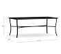 Riviera Metal Rectangular Outdoor Coffee Table (48")