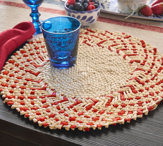 Pottery Barn Sawyer Placemats - Thumbnail 4