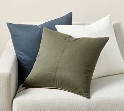 Sunwashed Twill Pillow Cover