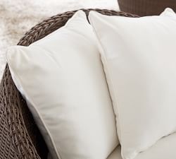 Torrey Wicker Swivel Outdoor Papasan