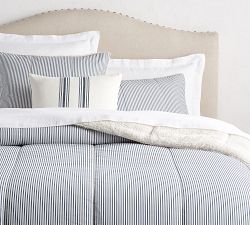 Wheaton Stripe Sherpa Sham