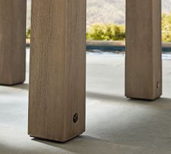 Abbott Concrete &amp; Acacia Outdoor Counter Height Table (40")