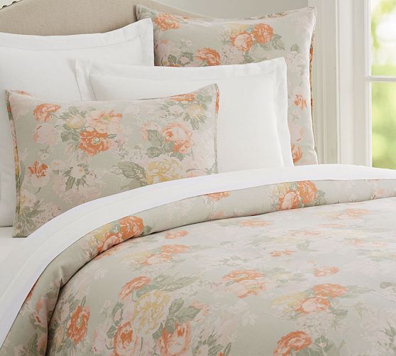 Elora Floral Print Duvet Cover & Shams