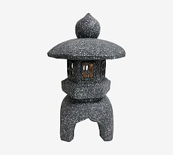 Pagoda Solar Light Turnip Garden Object