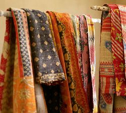 PB Found Authentic Kantha Throw