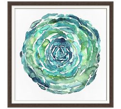 Watercolor Succulent Print