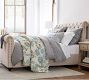 Chesterfield Tufted Upholstered Bed with Footboard