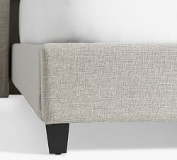 Elliot Upholstered Tufted Shelter Bed - Thumbnail 3