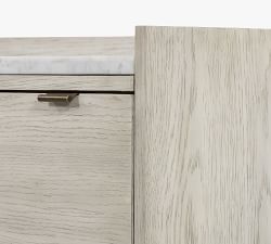 Geary Marble Top 6-Drawer Dresser (60")