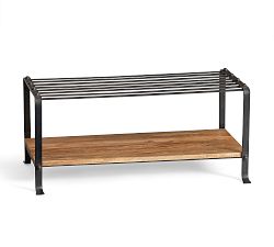 Blacksmith Iron Shoe Storage Rack