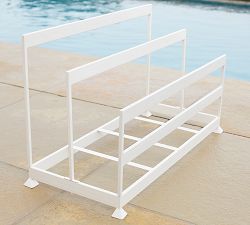 Malibu Metal Outdoor Pool Float Storage