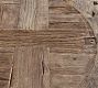 Parquet Round Reclaimed Wood Coffee Table (36")