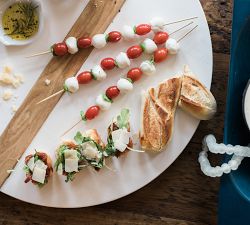 Reclaimed Italian Wood Round Cheese Board