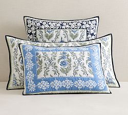 Roller Rabbit Trellis Floral Quilted Sham