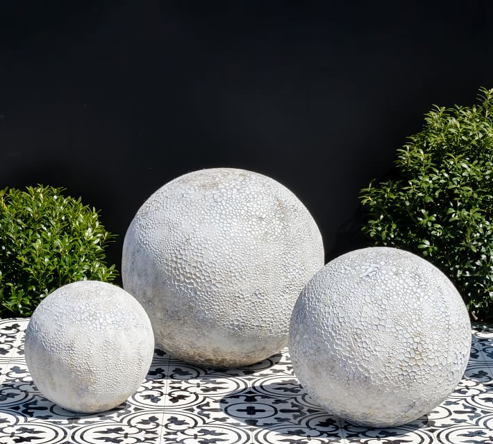 Pottery Barn Outdoor Garden Sphere