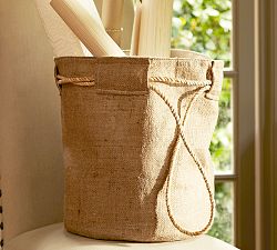 Reinforced Burlap Baskets