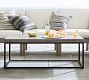 Sloan Concrete &amp; Iron Outdoor Coffee Table