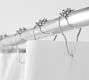 Stainless Steel Shower Curtain Rings - Set of 12