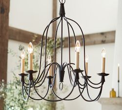 Armonk 6-Arm Chandelier (27")