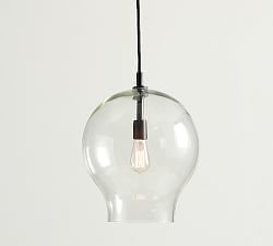 Eli Recycled Glass Pendant (14")