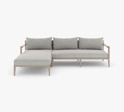 Punta Mita Teak 2-Piece Outdoor Sectional Set